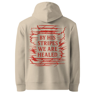 Desert dust Christian hoodie – red back scripture design